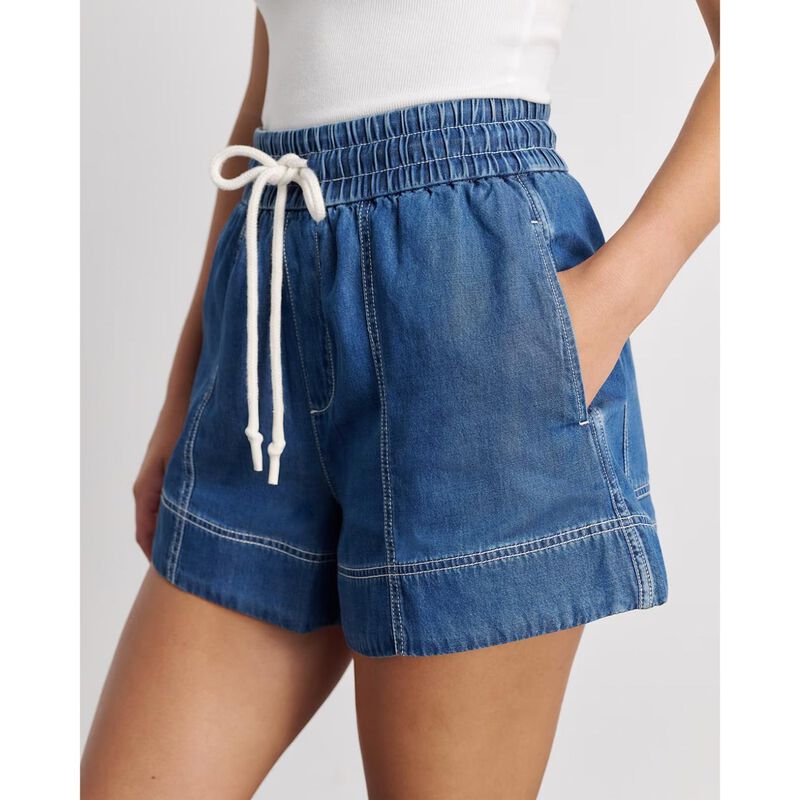 JAG Nyra Pull On Denim Short image number 5